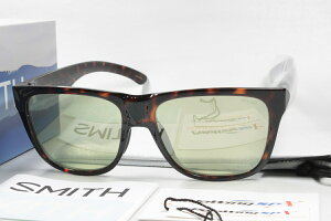SMITH �X�~�X �Ό��T���O���X ACTION POLAR SERIES Lowdown2 ���[�_�E���c�[ 207700061 Tortoise X-Light Green 37 Silver Mirror