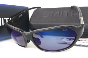 SMITH �X�~�X �Ό��T���O���X ACTION POLAR SERIES Aura �I�[�� 207700412 Matte Black X-Gray27 Blue Mirror