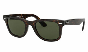 RAY-BAN Sunglasses WAYFARER Tortoise RB2140F 902 G-15 Green size:52