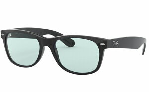 RAY-BAN Sunglasses NEW WAYFARER LOW BRIDGE FIT Black RB2132F 601/64 Blue/Grey Classic size:54