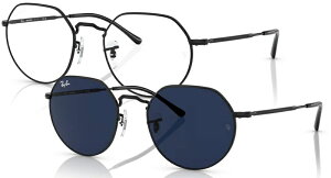 RAY-BAN Sunglasses JACK Black RB3565 002/GG Clear/Blue size:51