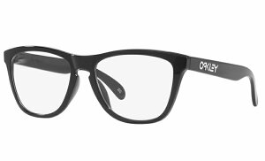 OAKLEY Eyeglasses FROGSKINS RX A Polished Black OX8137A 813701 Demo Lens size:55