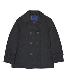 【セール＆マフラープレゼント中】制服 スクールコート 女子 ピーコート 学生 CONOMi 制服 Pコート 無地 (全2色) Pコート 高校生 通学 中学生 通学 ウール 紺 ネイビー グレー 制服 コート 女子 学生服 スクールコート ピーコート 軽い 通学 コート