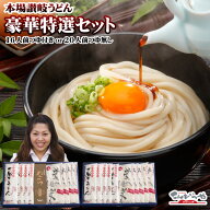 ギフト 贈り物に 特選・讃岐うどんセット【送料無料】16人前つゆ付きor20人前つゆ無しから選べます お中…