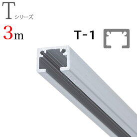 ピクチャーレール toso T-1（T1） 3m 天井付けセット フック2個付き ナチュラル（シルバー） TOSO トーソー