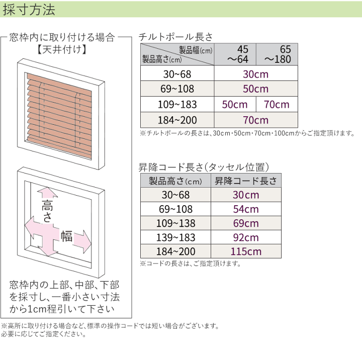 楽天市場】【つっぱりウッドブラインド 25mm幅スラット】 立川機工