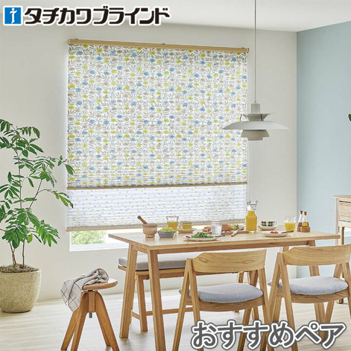 楽天市場】プリーツスクリーン タチカワ ペルレ おすすめペア ワン 
