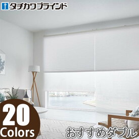 プリーツスクリーン タチカワ ペルレ おすすめダブル ワンチェーン操作 ライフ PS2301〜PS2320 幅241cm〜280cm×丈221cm〜260cm