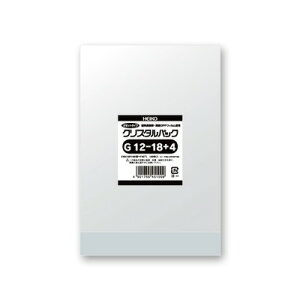 ylR|XΉ/4܂ő270~zHEIKO OPP NX^pbN G12-18+4 (K[bg^Cv) 100