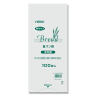 【ネコポス/3束まで送料270円】HEIKO　PP食パン袋半斤用　100枚