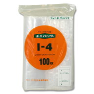 【1束までネコポス対応】セイニチ　ポリ袋　ユニパック　I−4　100枚