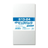 【ネコポス/3束まで送料270円】OPP袋　ピュアパック　S13−24　100枚
