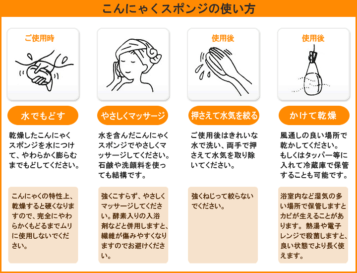 楽天市場】こんにゃくスポンジ（蒟蒻繊維100％ ハート・フェイス用