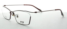 取り寄せ品 ブランドフレーム F.T.F FTF-002-6-56 シャーリングダークレッド