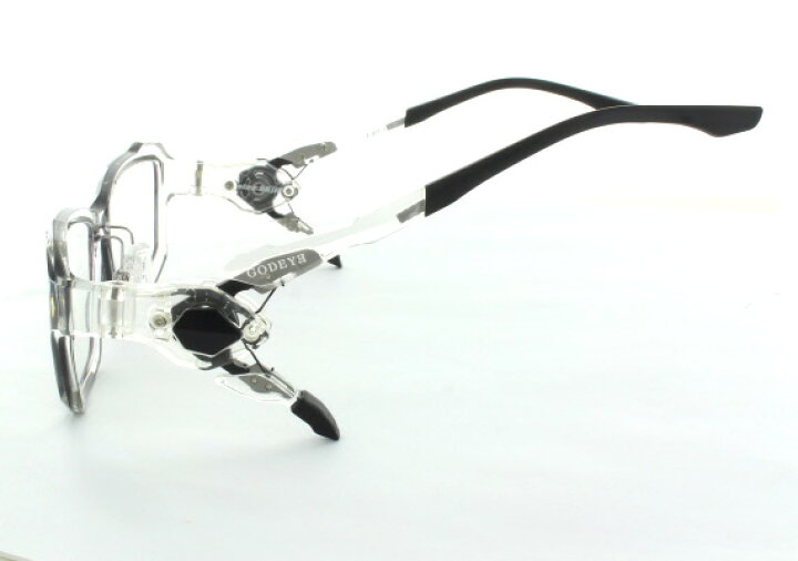楽天市場】ゴッドアイ GE-01 幻術 ゲンジュツ クリア×ブラック レンズ 