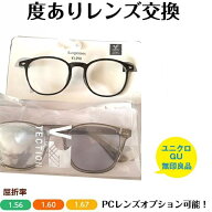 ガチャを引くとさらにお得！GU UNICLO 無印良品 などのフレームを安価にレンズ入替 レンズ交換 安い 眼鏡…