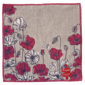 RebNX(kontex)|s[ s[X ^InJ` v`nJ` Handkerchief@~jTCY {ij 100 18×18cm ЖʃK[[ pC@yY Mtg  A