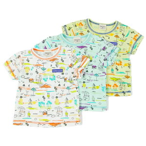 半額処分 定価2090円税込 【キムラタン】mother goose(マザーグース) ★【16盛夏】半袖Tシャツ (80〜130cm)