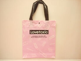 中 ピンク ラブトキシック ジュニア Lovetoxic ギフトラッピング プレゼント包装 約36×32cm ギフトトートバッグ