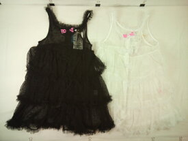 半額処分 値下げ SALE セール RONI ロニィ ハート柄チュールチュニック