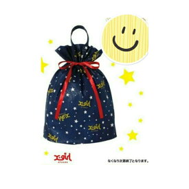 エックスガール X-girl Stages ギフトラッピング プレゼント包装 約50×40cm ギフトトートバッグ