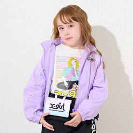 X-girl Stages エックスガール ステージス グラデーションロゴ移動ポケット フリーサイズ ベビー