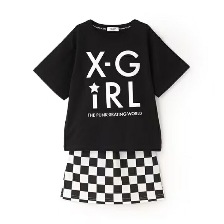 楽天市場】X-girl Stages エックスガール ステージス ロゴT+ブロック 