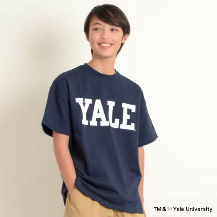 楽天市場】GLAZOS グラソス 【YALE】コットン・半袖YALEロゴTシャツ 