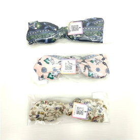mocmof モクモフ スカーフヘアバンド 花柄 ヘアバンド スカーフ型 可愛い 出産祝い ハーフバースデー ギフト ベビー