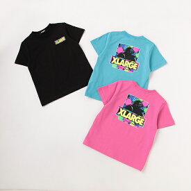 XLARGE KIDS エクストララージ キッズ 【オンライン限定】カラフルペイントOGゴリラ半袖Tシャツ 80 90 100 110 120 130 140cm ベビー キッズ ジュニア