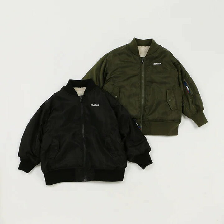 楽天市場】XLARGE KIDS エクストララージ キッズ リバーシブルMA-1 