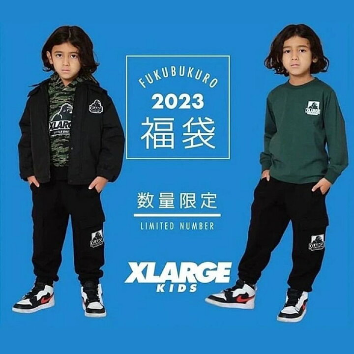 楽天市場】XLARGE KIDS エクストララージ キッズ 2023年福袋 豪華5点  