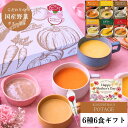 遅れてごめんね 母の日 スープ ギフト プレゼント 出産祝 内祝 お見舞い 国産こだわり野菜のポタージュスープ6種6食ギフトセット｜常温保存 無添加 レトルト ヘルシー 野菜スープ 健康ギフト 父の日 誕生日 御礼 御祝 お見舞い 退院祝 快気祝