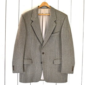 Massimo Dutti マッシモドゥッティ 2つボタン シングル ジャケット 48 / L ブラウンベージュ 袖口3つ釦 春秋冬対応 78115201 / 6TD040 【送料無料】【中古】【メンズビジネス】202604