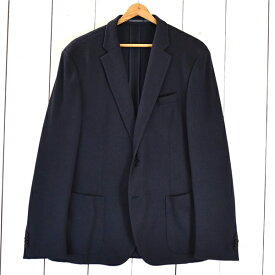 ヒューゴボス HUGO BOSS 2つボタン シングル ジャケット 52 / XL ダークネイビー 袖口4つ釦 春秋対応 50380044 / 6TD066 【送料無料】【中古】【メンズビジネス】202604