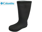 【Columbia コロンビア　YU0385-010　RUDDY LEAF】 　レインブーツ 　長靴　UNISEX ユニセックス　　ロングブーツ　雨　