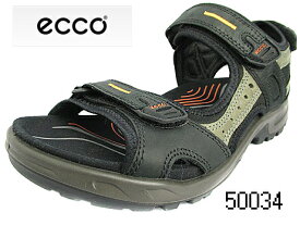 ECCO YUCATAN MEN'S SPORTS SANDALSエコー　069564　50034　BLACK　牛革　スエードメンズ　スポーツサンダル　スポサン　スリングバック