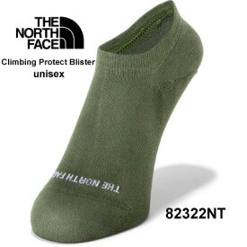 【THE NORTH FACE　ザ・ノース・フェイス　NN82322 NT　ニュートープグリーン】　Climbing Protect Blister　クライミング プロテクト ブリスター　ユニセックス　ソックス　靴下　ロッククライミング　滑りにくい　消臭