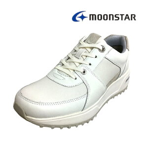 MOONSTAR ムーンスター SPORTH SP0800 WHITE ホワイト 3E レディース  コンフォート シューズ 厚底 外反母趾サポートインソール 衝撃吸収 撥水加工