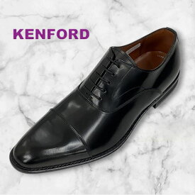 送料無料！【2足選んで何と！￥24,000（税込）】【KB48AJ REGAL KENFORD リーガル ケンフォード 】【BLACK 黒 ブラック】ストレートチップ 牛革 3E 幅広 日本製メンズ ビジネスシューズ 靴