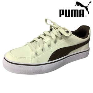 �yPUMA �v�[�} 389907 04 V�R�[�g �o���N�z�@Whisper White-Chocolate Brown�@���j�Z�b�N�X�@�X�j�[�J�[ ������ �ʋ� �ʊw �J�W���A���@�X�|�[�e�B�[�@�_���X