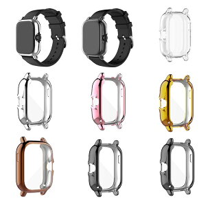 Amazfit GTS 2/2e bL P[X/Jo[ یP[X Jo[ \tg TPU bL veN^[Jo[ ϏՌ \tgJo[