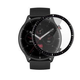 Amazfit GTR 2/GTR 2e/GTR 3 46mm 液晶保護フィルム/保護シート/衝撃吸収フィルム 強化ガラス 画面保護 フィルム 液晶保護フィルム 保護シート