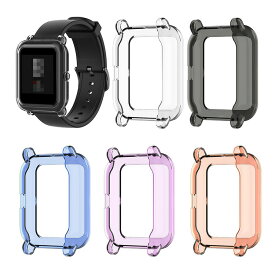 Amazfit GTS 2 mini クリアケース/カバー 保護ケース カバー ソフトTPU プロテクターカバー 耐衝撃 ソフトケース