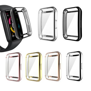 HUAWEI Band 6 �P�[�X/�J�o�[ TPU ���b�L �t���ی� �ϏՌ� ���f�B�[�X �����Y �ی�J�o�[ �t�@�[�E�F�C �o���h 6 �ی�P�[�X���i��TPU �\�t�g�P�[�X�ی� �I�V���� �ϏՌ� �ی�P�[�X �X�}�[�g�E�H