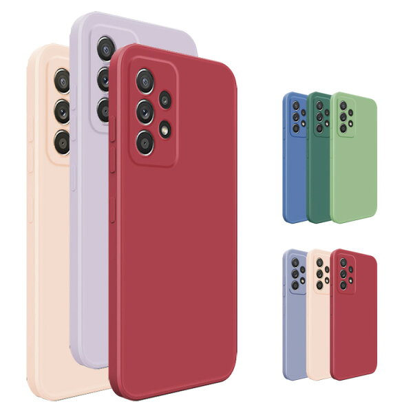 Samsung Galaxy A52用 5G ケース 耐衝撃 保護ケース 衝撃吸収 カバー サムスン ギャラクシー A52用 5G SC-53B用 ソフトケース ケース カバー