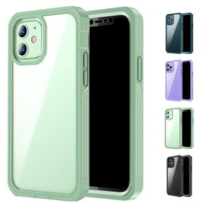 iPhone13 �ϏՌ� mini/Pro/Pro Max �N���A�P�[�X/�J�o�[ ����TPU+�O�����K���X+���PC �v���X�`�b�N �w�ʓ����P�[�X�A�C�t�H��13/13�~�j/13�v��/13�v���}�b�N�X /�J�o�[ �������� ������� �X�}�z�P�[�X/