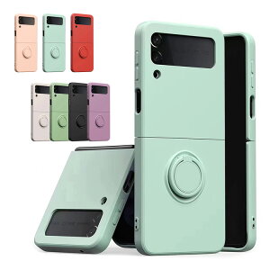 Galaxy Z Flip3 5G SCG12 SC-54B �P�[�X �ϏՌ� �J�o�[ �܂肽���݌^ �����O�t�� �v���X�`�b�N Samsung �T���X�� �M�����N�V�[ Z �t���b�v3 5G Android �A���h���C�h �������� ������� �X�}�[�g�t�H��/�X�}