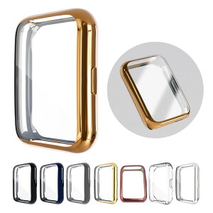 HUAWEI WATCH FIT 2 ケース カバー メッキ / クリア 液晶保護 フィルム一体 保護ケース/カバー ファーウェイウォッチ フィット 2 TPU 耐衝撃ケース/カバー ソフトケース