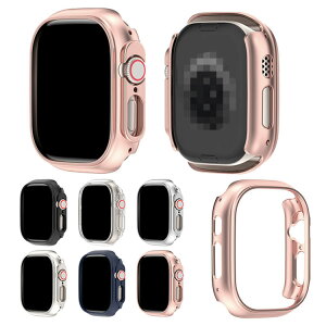 Apple Watch Series 9/8/7/Ultra 2/1 P[X Jo[ AbvEHb` V[Y9/8/7/Eg2/1 41mm/45mm/49mm n[hJo[ یP[X ȒP